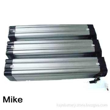 Lithium Electric Bike Battery 48V 15Ah with Charger, PCB and BMS, 30A